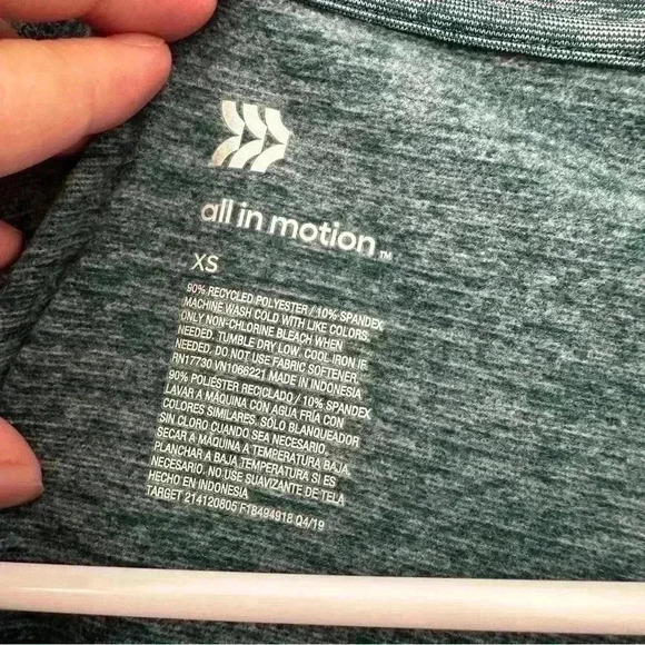 All In Motion Women's Green 1/2 Zip Pullover Athletic XS - Picture 4 of 10